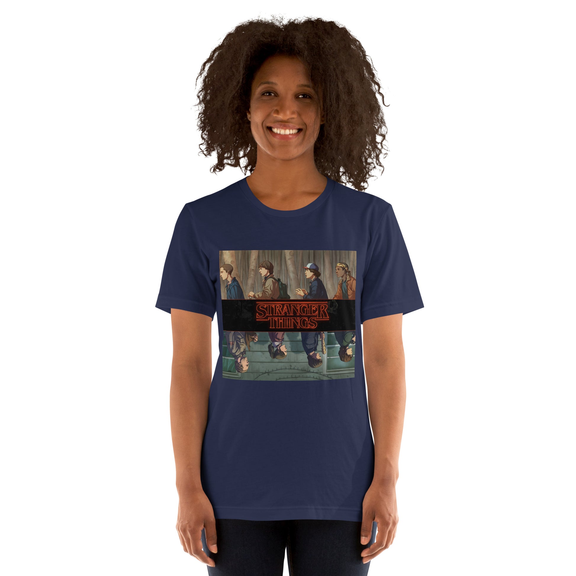 T-shirt femme Stranger Things – collection fan Netflix