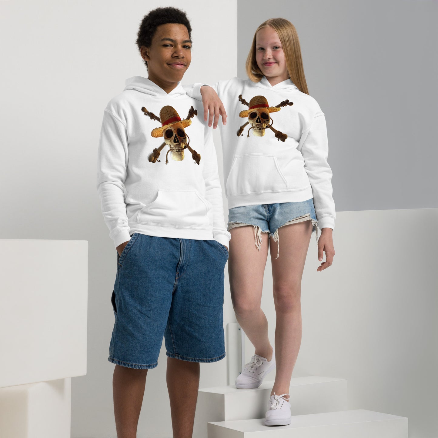 One Piece | Skull — Hoodie Enfant Collector